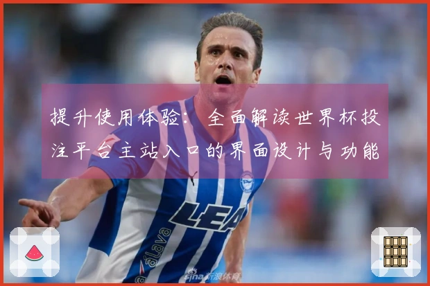 提升使用体验：全面解读世界杯投注平台主站入口的界面设计与功能亮点